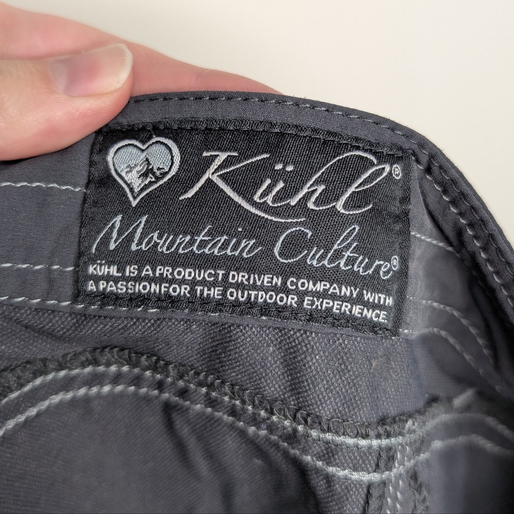 Kühl Mountain Culture Gray Outdoor Capris Pants Size 14 Regular - Picture 5 of 16